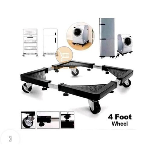 Fridge Stand Mount Mover Base -Grey/Black