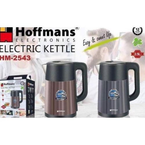 Hoffmans 2.5L Electric Cooking Pacolator/Kettle -Multcolour