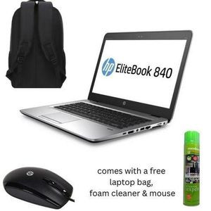 HP Refurbished EliteBook 840   G2 Core i7 4GB RAM 500GB HDD - Black (4MTHS WRTY)