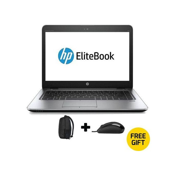 Hp Super Slim EliteBook 840 14 Inch 8GB RAM, 500GB HDD Free Bag & Mouse Refurbished - Black (6MTHS WRTY)
