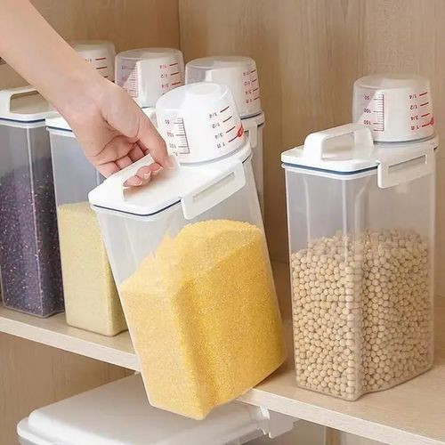 2pcs Dry Food Container Storage
