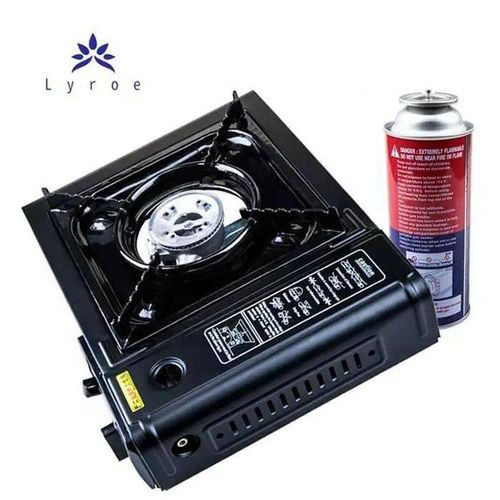 Portable Single Gas Burner with One Gas Canister