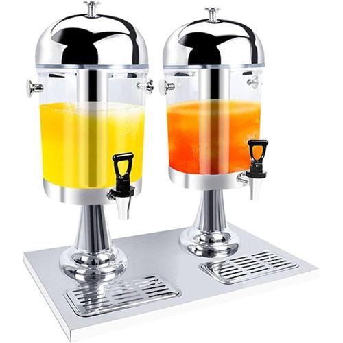 Glass Juice Dispenser/Display In Each Jug - 9Ltrs