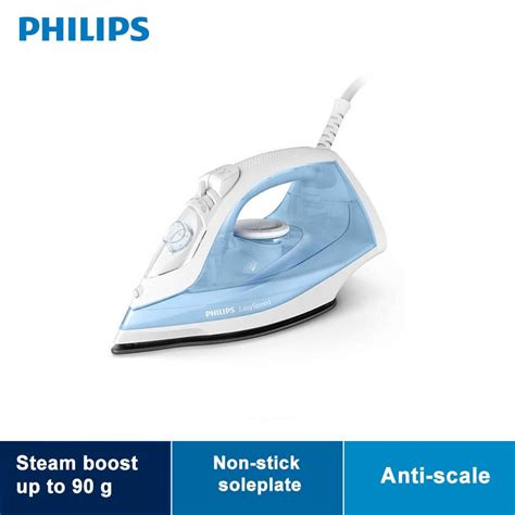 Philips Easy Speed Steam Flat Iron GC1740/26 - Blue