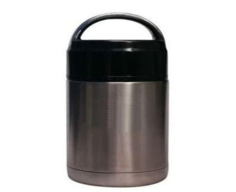 Always Vaccuum Food Flask Lunch Box 800ml- Silver