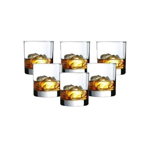 Yiwu Set Of 6pc Whisky Glasses - Transparent