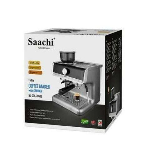 Saachi Coffee Maker With Grinder