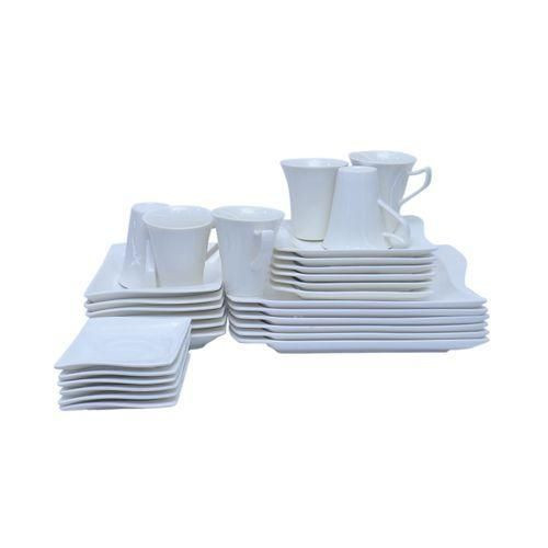 Dinner Set 30pcs Ceramic -White