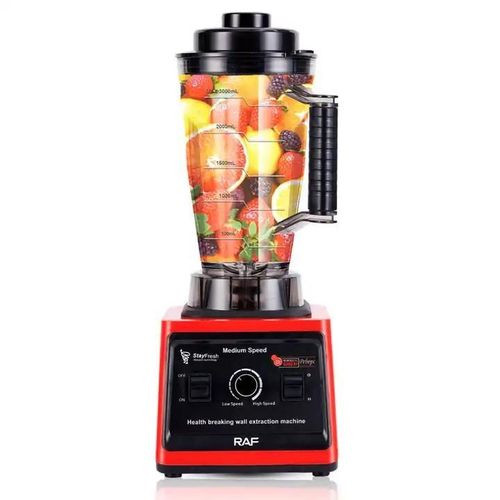 3 Liters Commercial Blender With The Latest Juicing Technology-Multicolour
