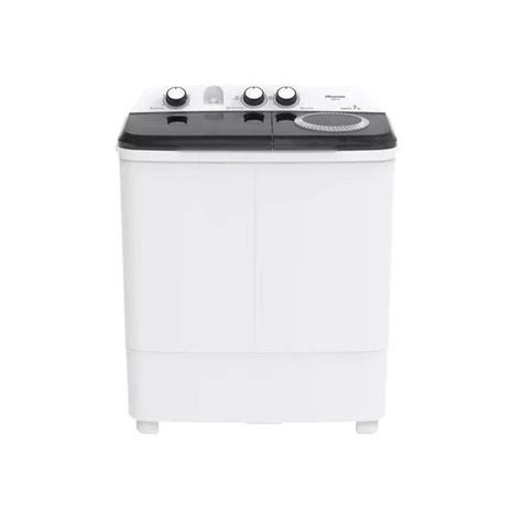 Hisense 7kg / 7 kg Twin Tub Washing Machine - White
