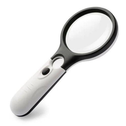New Original Handheld 3X 45X Illuminated Magnifier Microscope Magnifying Glass Aid Reading for Mechanics Nurses Doctors And students