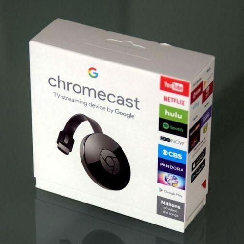 Chromecast 4K Wireless TV Streaming Device - Black