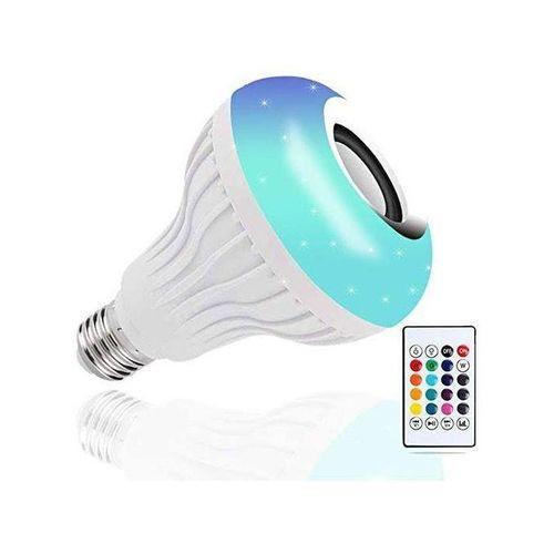 LED Music Light Bulb - White