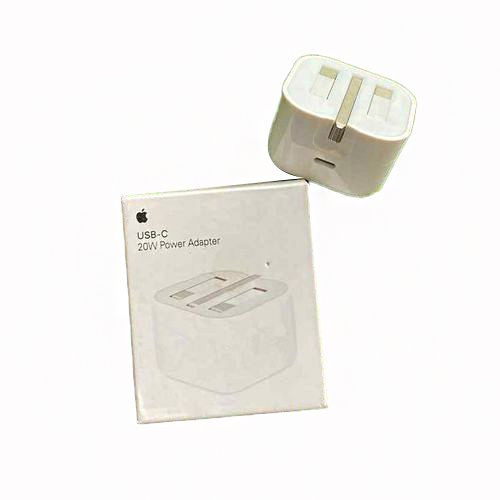 Apple USB-C 50W Power Adapter Fast Charge, - White,