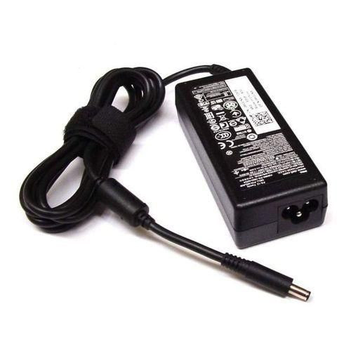 DELL 65W Small Pin Laptop Adapter with Power Cable-Black
