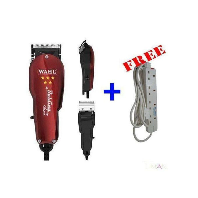 Genetic Hd Power King 4 Way Extension + Balding Shaving Machine-Maroon