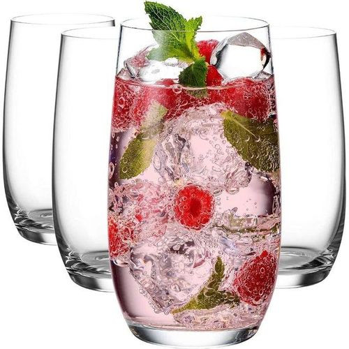 6Pcs Of Glasses For Juice And Beer -Transparent