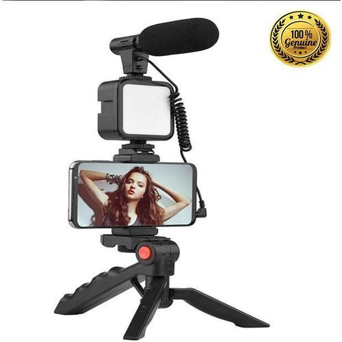 Live Streaming Video Kit For Yoube, Tiktok, Instagram, Facebook -Black