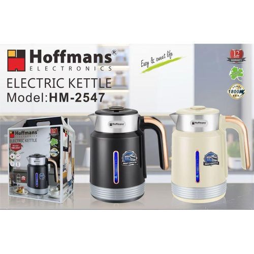 Hoffmans HM-2547 Electric Kettle 2.5L - Black