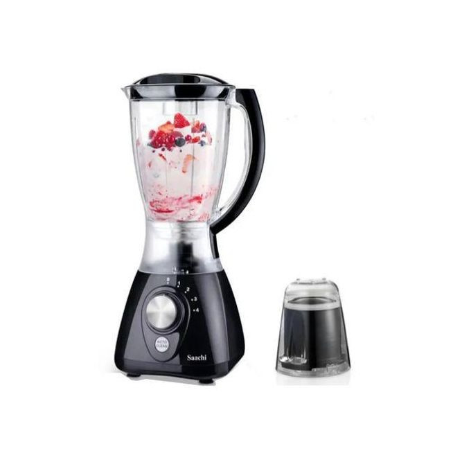 Saachi Plastic Fruit Blender 1.5 Litres-Black