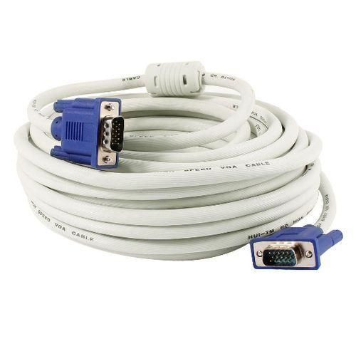 20m VGA to VGA Cable - Blue,White