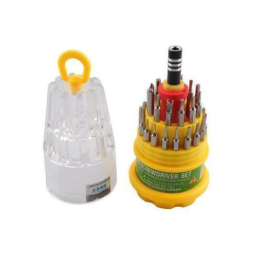 31in 1 Home Screwdriver Set - Yellow