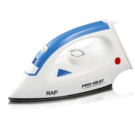 RAF Electric Steam Iron / Steam Flat Iron - 1200W - White