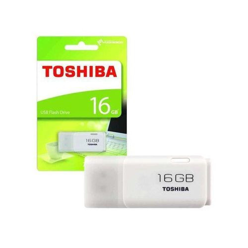 Toshiba 16GB Flash Drive - WhiteToshiba 16GB Flash Drive - White