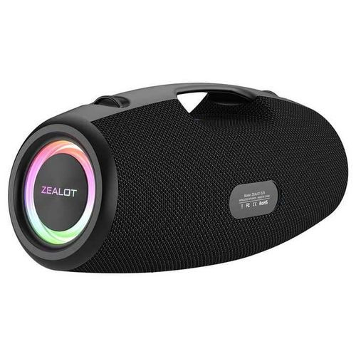 Zealot Reachargeable Powerfull Party Rocker S78 Bluetooth Speaker - Black