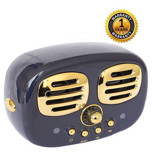 Wireless Bluetooth Speaker,FM/AM/SW - Golden,Blue,
