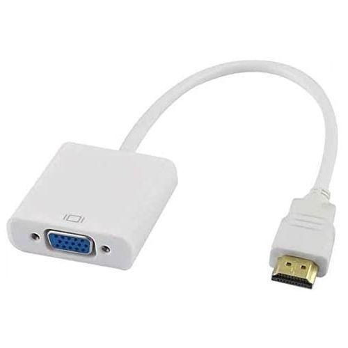 1080P Active HDTV HDMI to VGA Adapter (Male to Female) Converter - White