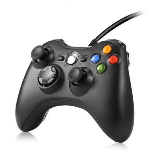 USB Wired gamepad for Pc black.