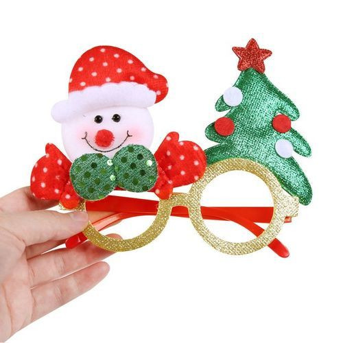 Christmas Clear Glasses -Design May Vary