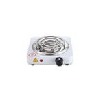 Hot Plate Single Coil - White