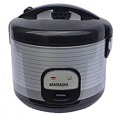 Marado Rice Cooker, 4 Litres - Black