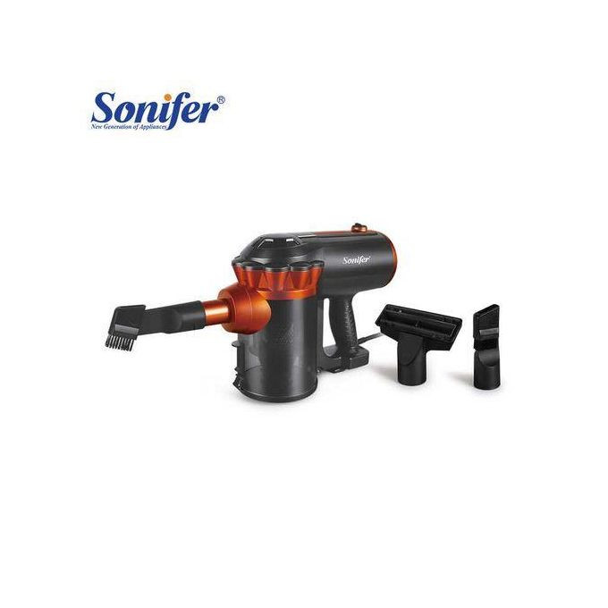 Sonifer Handheld Powerful Vacuum Cleaner With AVery Powerful Suction Function For Cleaning Floors Pet Hair Cars-Multicolour