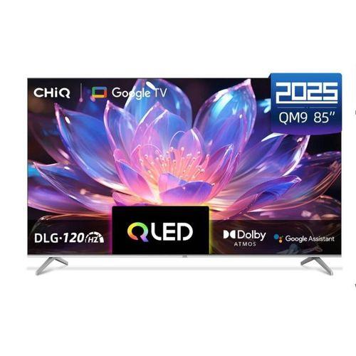 Chiq 85 QLED LED ANDROID 4K UHD SMART with FRAMELESS + BT TV