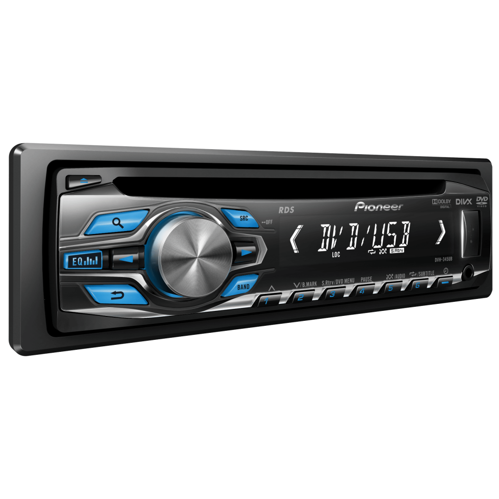 PIONEER Car audio DVH345UB Single Din - Audio / Video, DVD, CD, FM, USB, Aux