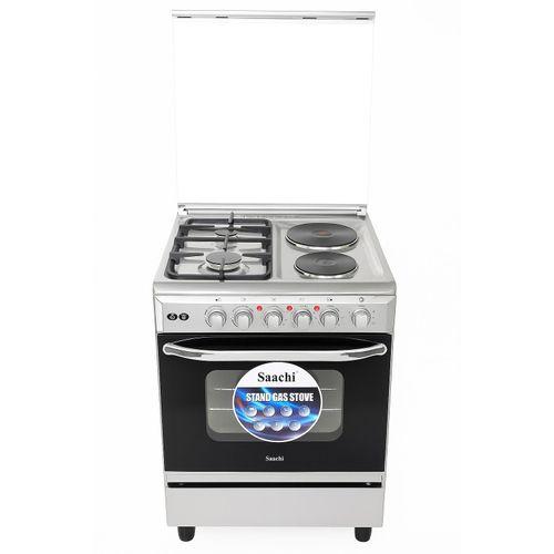 Saachi STAND COOKER 2GAS 2 HOT PLATES WITH ELECTRIC OVEN 60*60 6366