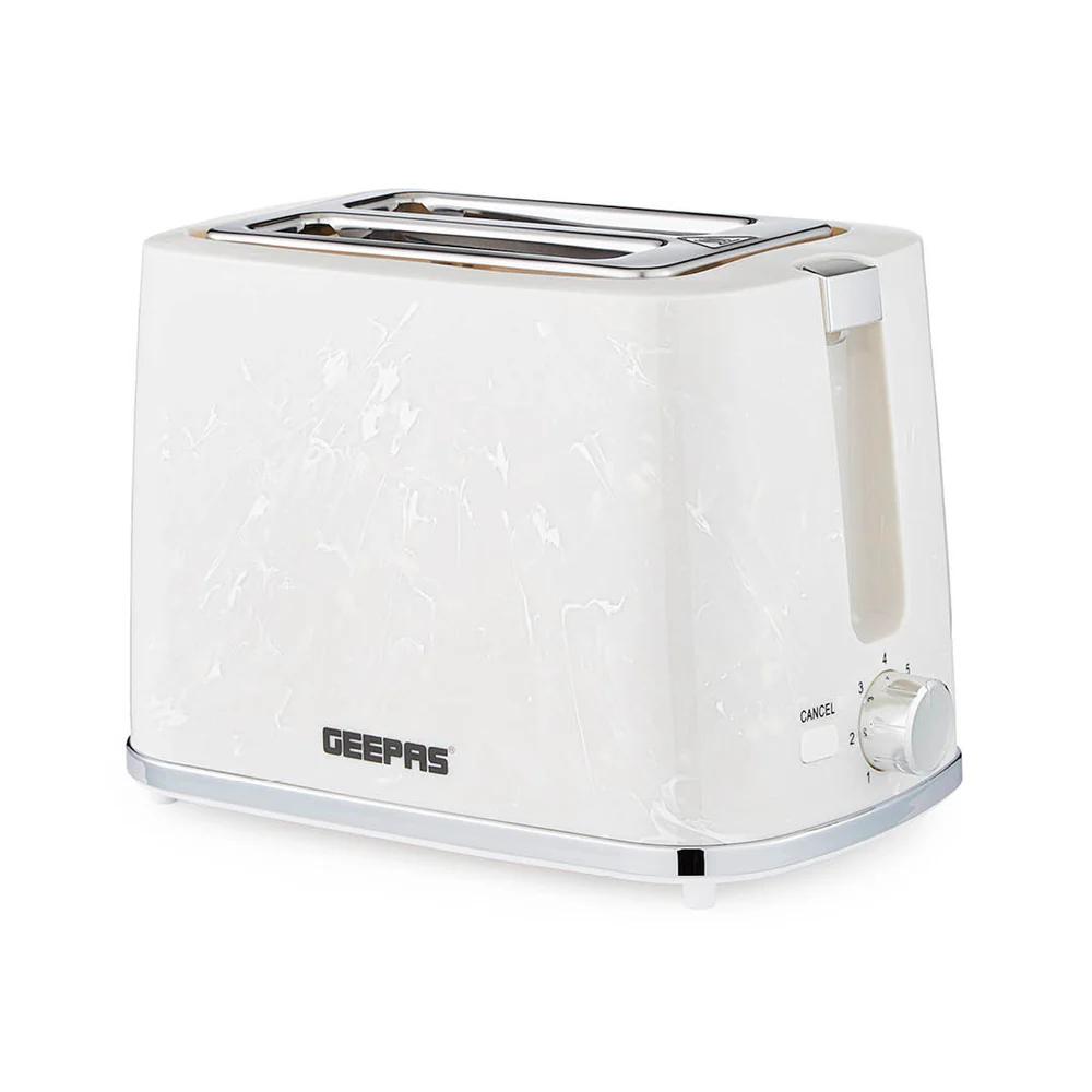 Geepas GBT 36555 2-Slice bread toaster marble color