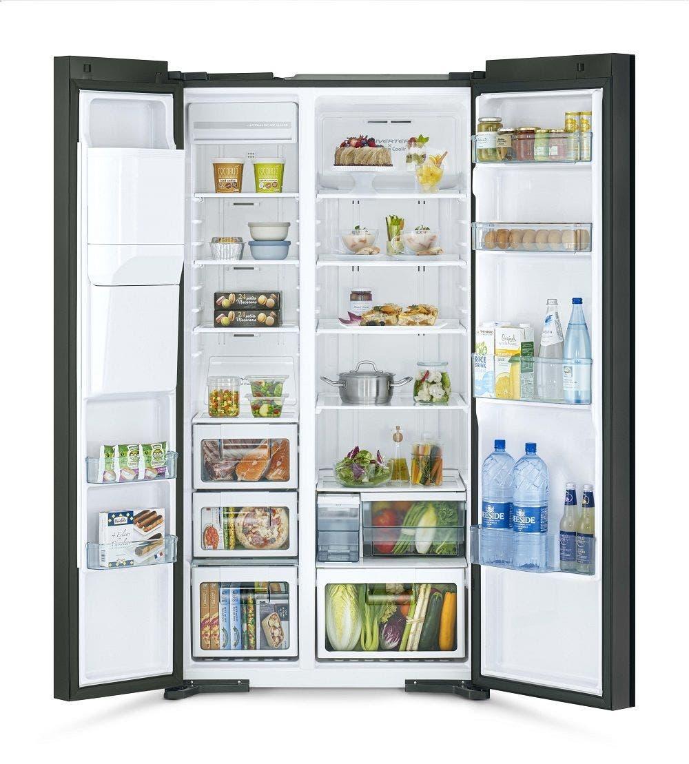 HITACHI DD  Refrigerator RV860PUN1KBBK Inverter Compressor 700 LITERS Inv Compressor BRILLIANT BLACK