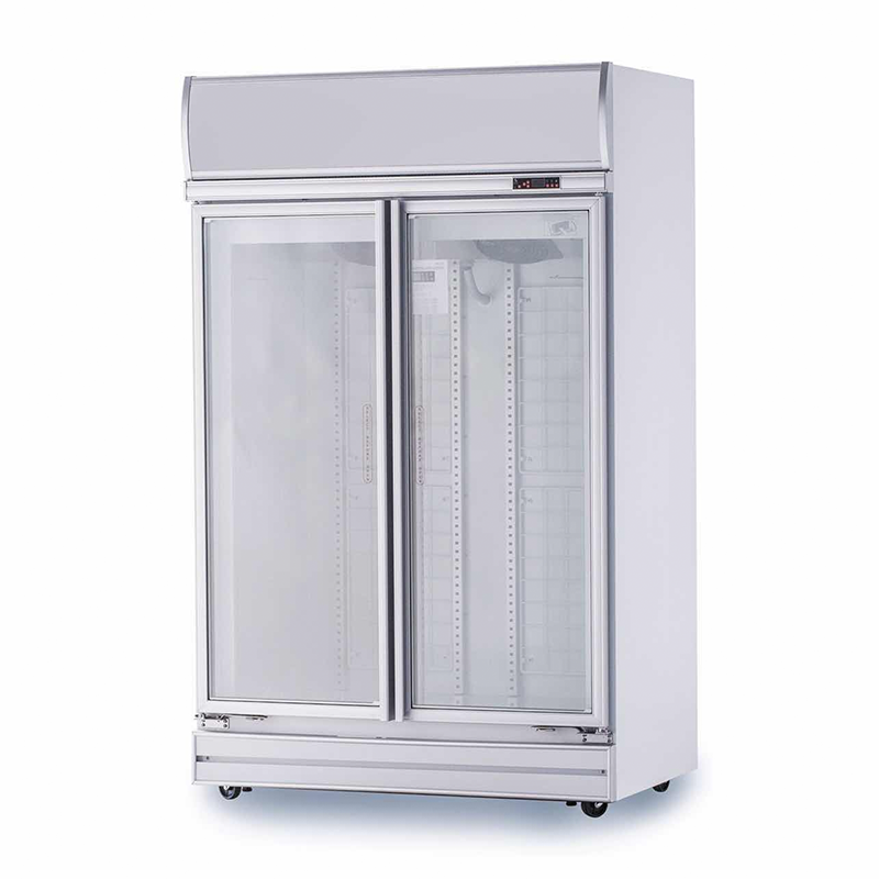VENUS 2 DOOR Vertical Cooler VUSC800 GLASS DOOR VERTICAL CHILLER 800 LITERS