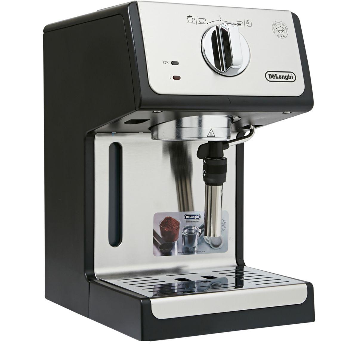 DELONGHI CITRUS JUICER Expresso Machine DL ECP35.31 BK STEEL Expresso Coffee Machine, Coffee C Cappuccino - Traditional Barista Pump