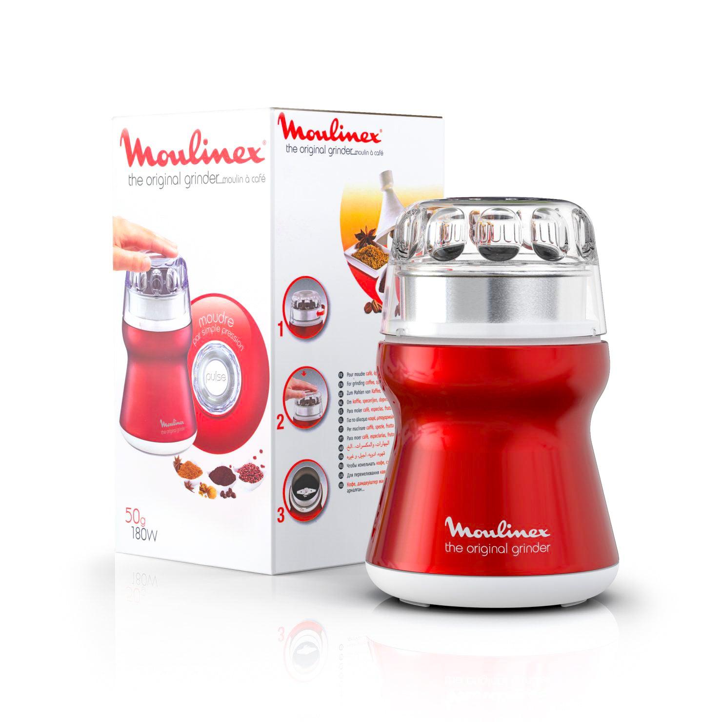 MOULINEX GRINDER AR110O27 COFFEE GRINDER - 180W 50g