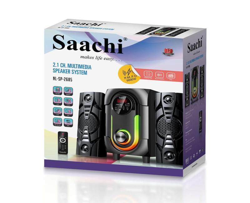 Saachi 3.1 MULTIMEDIA SPEAKER SYSTEM 2685
