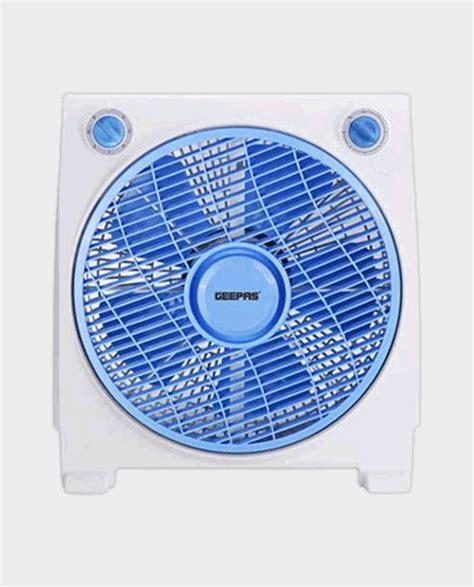 Geepas GF 21113 12"box fan 43w