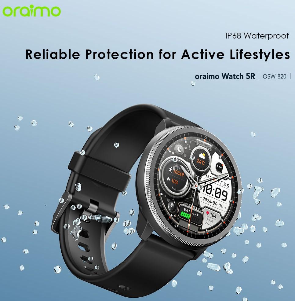 Smart watch oraimo OSW-820 black