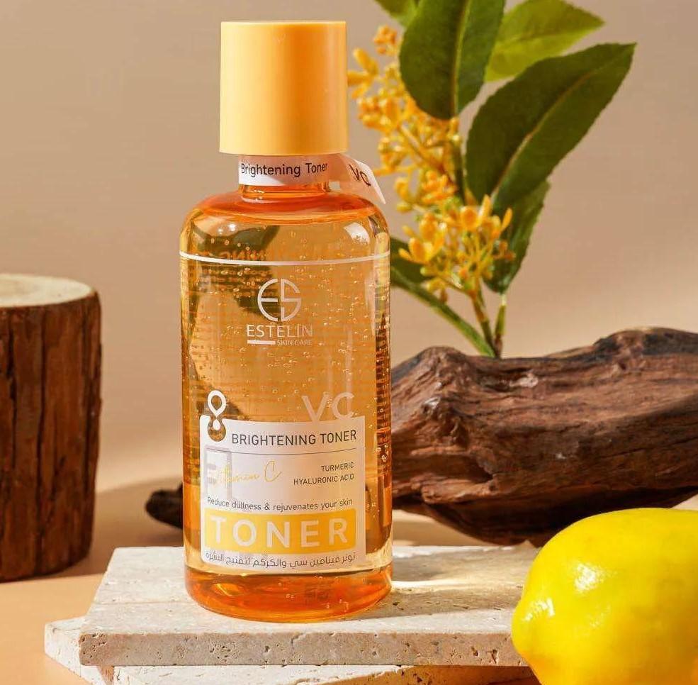 Estelin brightening vitamin C toner