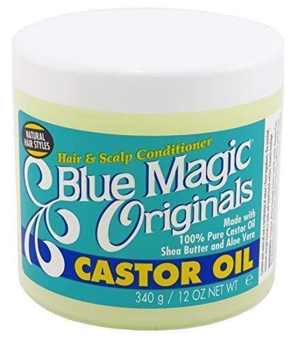 Blue magic castor oil