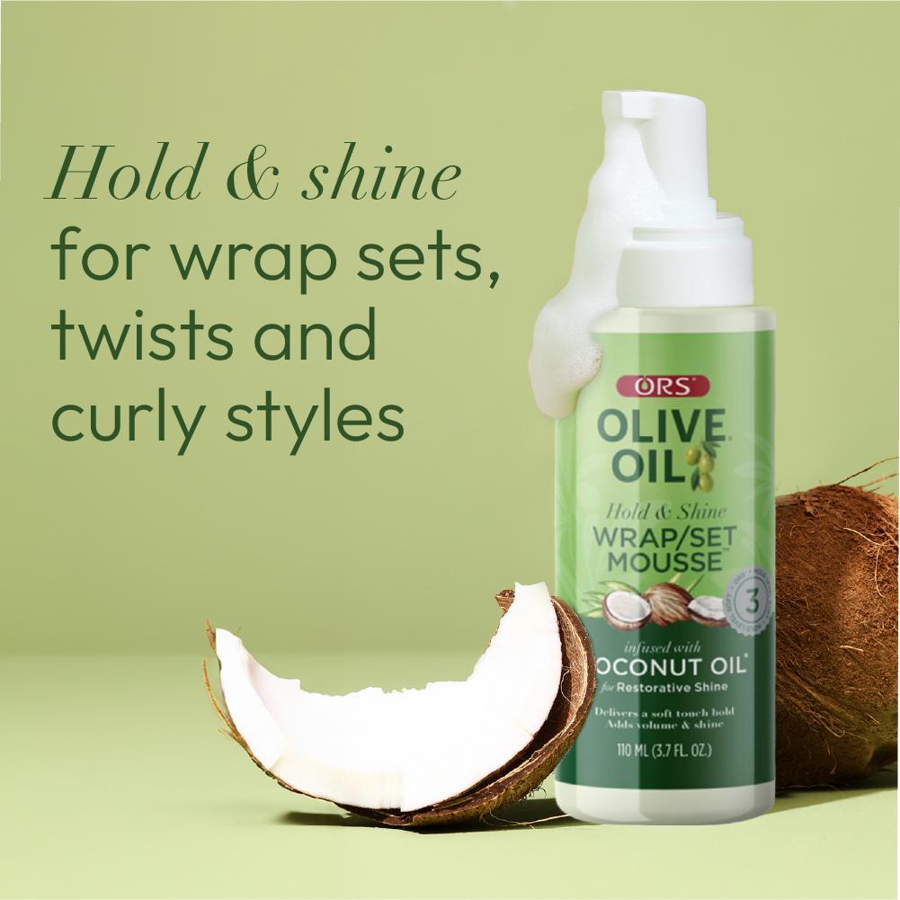 Coconut olive mousse (ors)